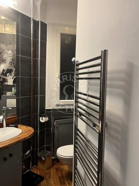 Bathroom Furnished studio alcove - 25m²  - Montorgueil - Paris